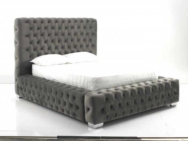 Windermere Frame Bespoke Bed In Various Fabrics Materials